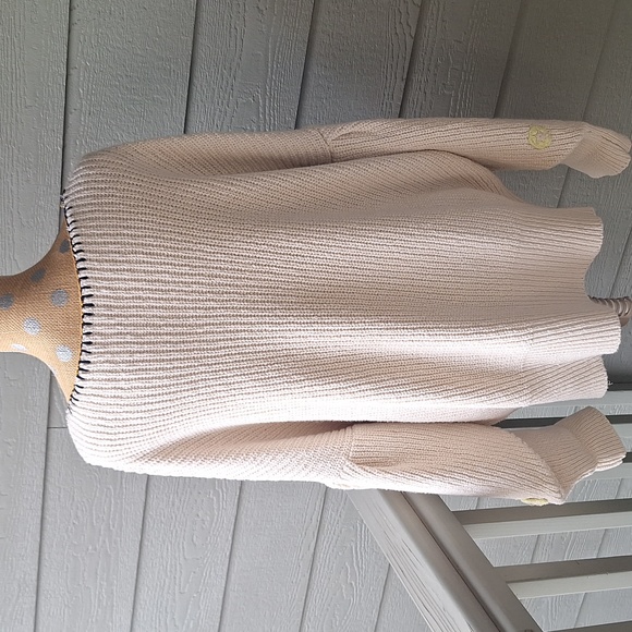 Free People Granny Square crochet oversized sweater size Large - Picture 8 of 13